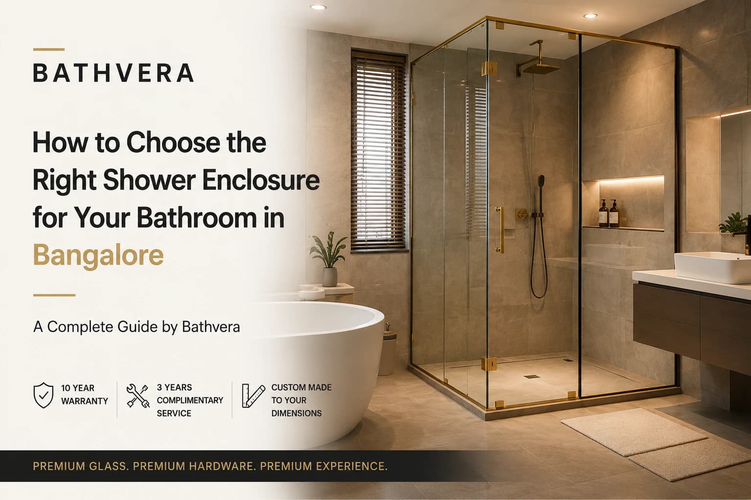 How to Choose the Right Shower Enclosure in Bangalore | Bathvera